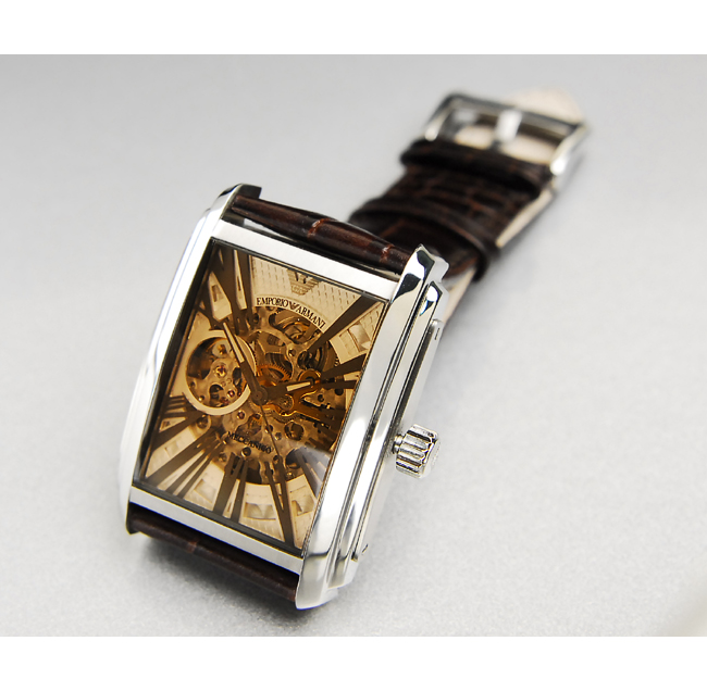 Men's Watches AR4230 Armani watch strap mens Meccanico